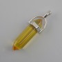 Hexagonal Pendant of Tinted Glass 8×31×41 mm+
