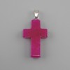 Tourmaline Cross Pendant 18x26x34 mm+