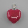 Pendant Tourmaline Heart 20x20x28 mm+