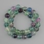 Fluorite Beads Faceted Round 12mm, 39 cm length