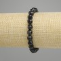 Bracelet Turmaline Faceted Bead, Ø 7.5 mm ±, length 18 cm ±, stretch