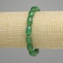 Agate Bead Bracelet, grain shape, 12×8mm, ± diameter, length 18cm ± stretch