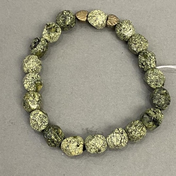 Agate (Snake) Bracelet Multisided 99×8mm ±, length 18cm ± stretch