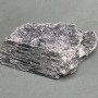 Raw Lepidolite natural stone, diameter 110x92x29-15mm±, piece weight 530 g