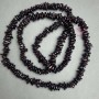 Garnet Beads, nugget, diameter 7-11, 5×2-3 mm±, thread length 80 cm±