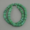 Scalfo Shell Rondelle Pearls Beads 8x1.5-2 mm, 38 cm long on thread