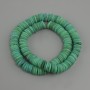 Scallop Shell Scarfer Beads Rondelle 10x1,5-2mm±, 36cm± strand