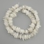 Adularia Chip Beads, diameter 8-17x2-4 mm ±, length 43 cm+