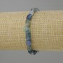 Kyanite bracelet tumbled, diameter 6-10x6-6, 5mm+-, length 18 cm +/- stretch