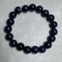 Bracelet Aventurine Night of Cairo round bead 10 mm +- , length 18 cm +- stretch