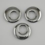 Hematite donut pendant (ring) 22x3-3 mm, hole diameter 11 mm+/-