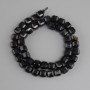 Agate faceted cube beads, diameter 8x8 mm +/-, strand length 37 cm +/-