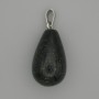 Green Aventurine pendant drop 22x13 mm+-, length 32 mm+-