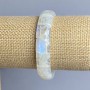 Bracelet Adularia smooth link, diameter 13-14x12mm +/-, length 18 cm +/- stretch