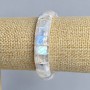 Adularia bracelet smooth links, diameter 12x8–9 mm +/-, length 18 cm +/- stretch