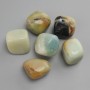 Natural stone Amazonite, diameter 20-23×16-22mm+- (100 g pack) processed nuggets, without a hole