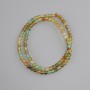 Brazilian Agate Beads smooth round bead, diameter 4 mm+- , length 36 cm+- on a string