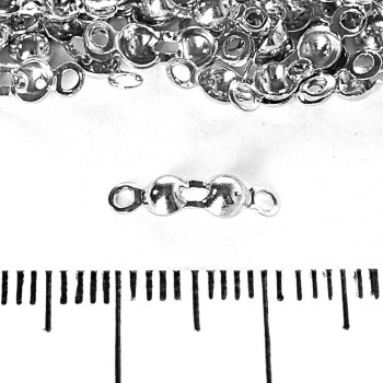 Crimp Beads for Beading, Pack of 140 pcs, 10 g