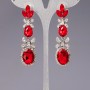 Crystal earrings 'Lustres' 'Chandeliers' 'Milady'