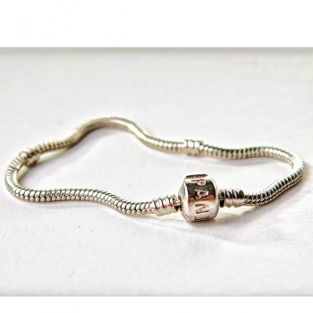 PANDORA bracelet base 21 cm color 'silver'