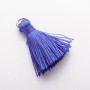 Crafting component: Mini Silk Brush with Ring 'silk' Lsm, diameter 5mm, price per 1 piece