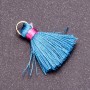 Craft supply for needlework Mini Silk Brush with Ring "Silk" L cm, diameter 5 mm price per piece