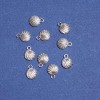 Pendant Finding 'Shell' 10×13 mm, finish 20 g, ± 20 pcs