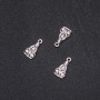 Pendant findings 'Sage' 17x9mm packaging 20 g +/- 20 pcs