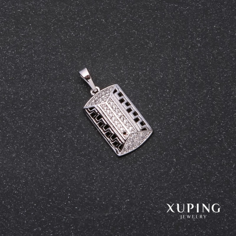 Xuping pendant 25×19×12 mm rhodium