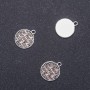 Pendant hardware 'Forever' (Forever), diameter 14 mm, length 18 mm, diameter 1.8 mm, packaging 20 g, 18 pcs (+ -)