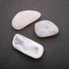 Smoky Agate Geode Cabochon, natural stone, 25x35mm (+-), price per 100 grams. Weight per piece +- 16-30 grams