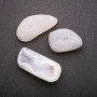 Smoky Agate Geode Cabochon, natural stone, 25x35mm (+-), price per 100 grams. Weight per piece +- 16-30 grams
