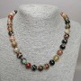 Agate Beads - Smooth Ball, 10mm Diameter, 45cm Length
