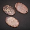 Picasso Jasper natural stone pendant 31×51(±)mm