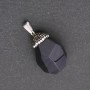 Pendant 'Acorn' made of Aventurine Blue Sand Cairo Night (synthetic) 32×20 mm