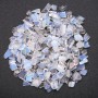 Undrilled stone chips 'Moonstone' (+/-) 7 mm 100 grams