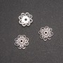 End cap fittings, diameter 13mm, inner diameter 7mm, finish 20 g +/- 17 pcs