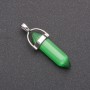 Hexagonal Cat's Eye Pendant 8×35×41 mm
