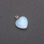 Moonstone Heart Pendant 15×15×23 mm