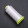 White nylon craft thread spool, 0.6 mm diameter, 500 m length