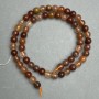Rutilated Quartz Beads, smooth round beads, diameter 6 (+/-) mm, thread length 38 cm