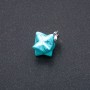 Pendant Merkabah Turquoise (single) 10x10 mm