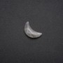Labradorite souvenir stone in the shape of the Moon 16x30x8(±)mm