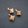 Merkaba Pendant Landscape Jasper 10x10mm