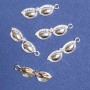 Pendant 'Glasses' for jewelry 32x9 mm, pack of 5