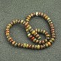 Picasso Jasper Beads on a Natural Stone Thread, Smooth Rondel, 8x5 mm, 40 cm Length