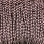 Beads Czech Crystal on Fishing Line, Faceted Matte Rondelle, diameter 3x2.5 mm + -, length 36-38 cm +
