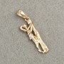 Pendant Xuping 18K Gold Plating Pair with White Rhinestones