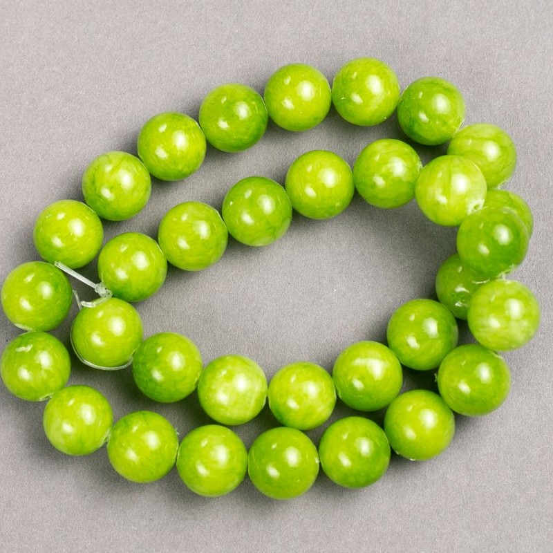 Onyx Beads (Acrylic) 12.5 mm on Thread