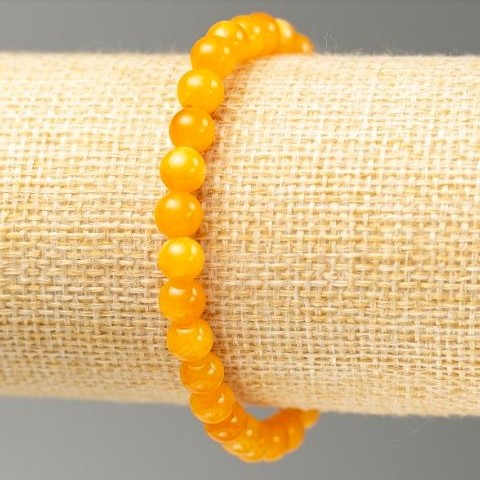 Elastic Citrine Imitation Bracelet